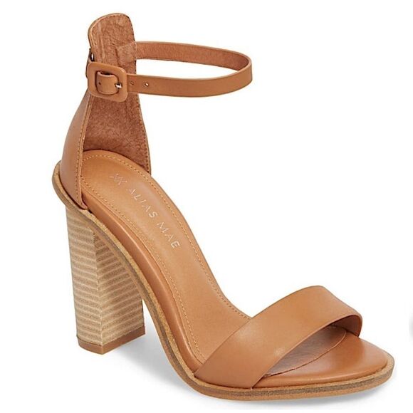 Alias Mae Tan Block Heel Sandals - Picture 8 of 10